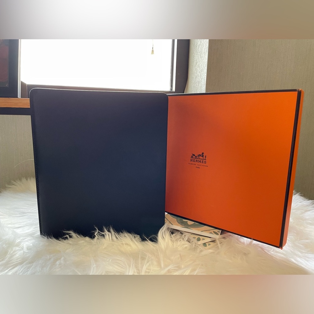 HERMES Station Veau Swift iPad Case